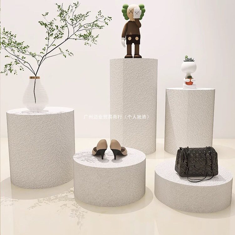 地台展示台服装店摆台橱窗模特底座陈列装饰婚庆道具直播拍照站蹬