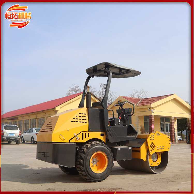 压路机.2吨中小型压路机3吨震动轮压路机 驾驶式压路机