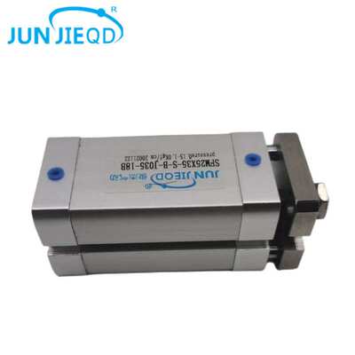 源头工厂SFM25X35-S-B-J035-18B带导杆气缸带档板薄型气缸小气缸