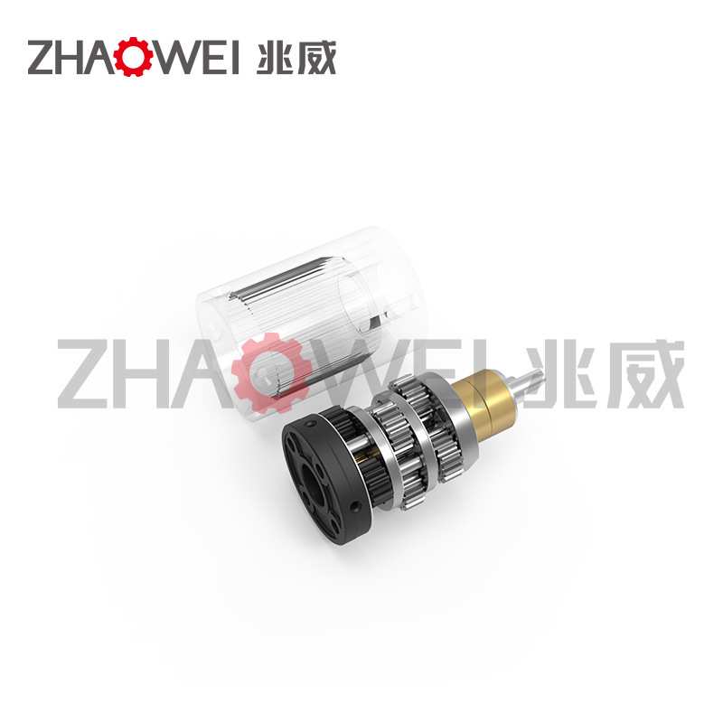 20mm微型减速电机蓝牙音箱塑胶金属齿轮直线推杆步进直流电动机