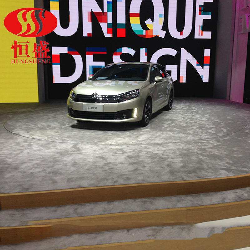 汽车转台展厅汽车旋转台电动摄影旋转台圆形旋转台车展旋转台