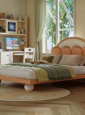 TYD99轻奢儿童床男孩1米2小户型现代简约女孩1.35米青少年1.5m卧