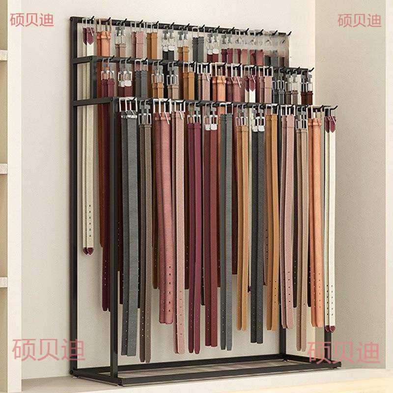 超市拖把扫把展示架挂拖布货架五金店收纳放扫帚移动陈列腰带