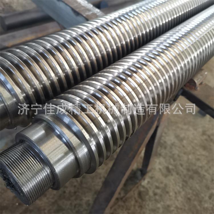 大型梯形丝杆Tr60T70T80T90T100T120左右旋传动重型机床设备丝杠