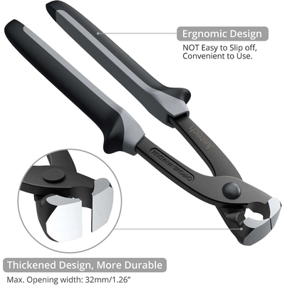 Justech 100 PCS 304 Stainless Steel Single Ear Hose Clamps 5