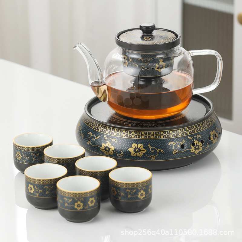 电陶炉小型泡茶煮茶器家用日式套装茶具玻璃茶壶专用煮茶烧水壶