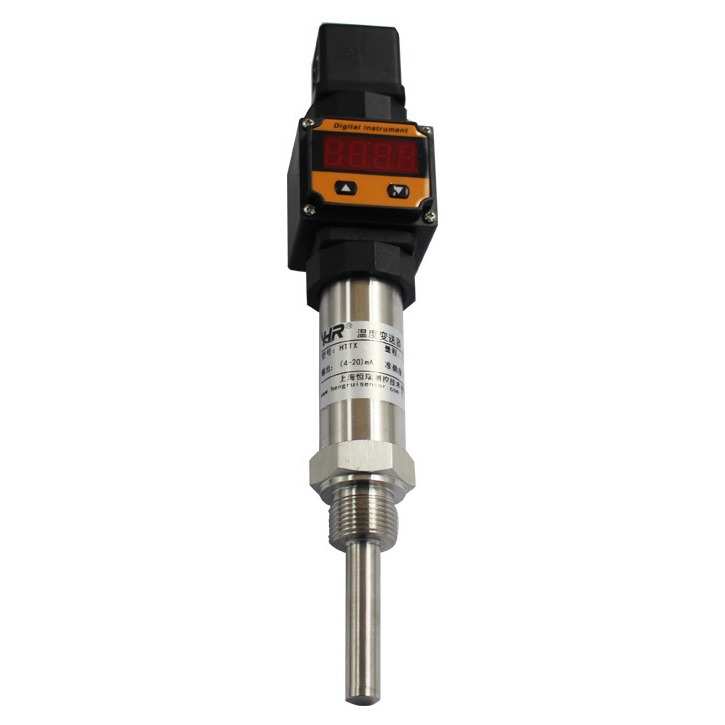HTTX 一体式温度变送器  PT100 PT1000 带4-20mA或0-10V模拟量输