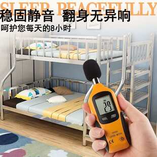 304不锈钢床学校宿舍上下床双层上下铺二层高低床特厚铁艺双人床