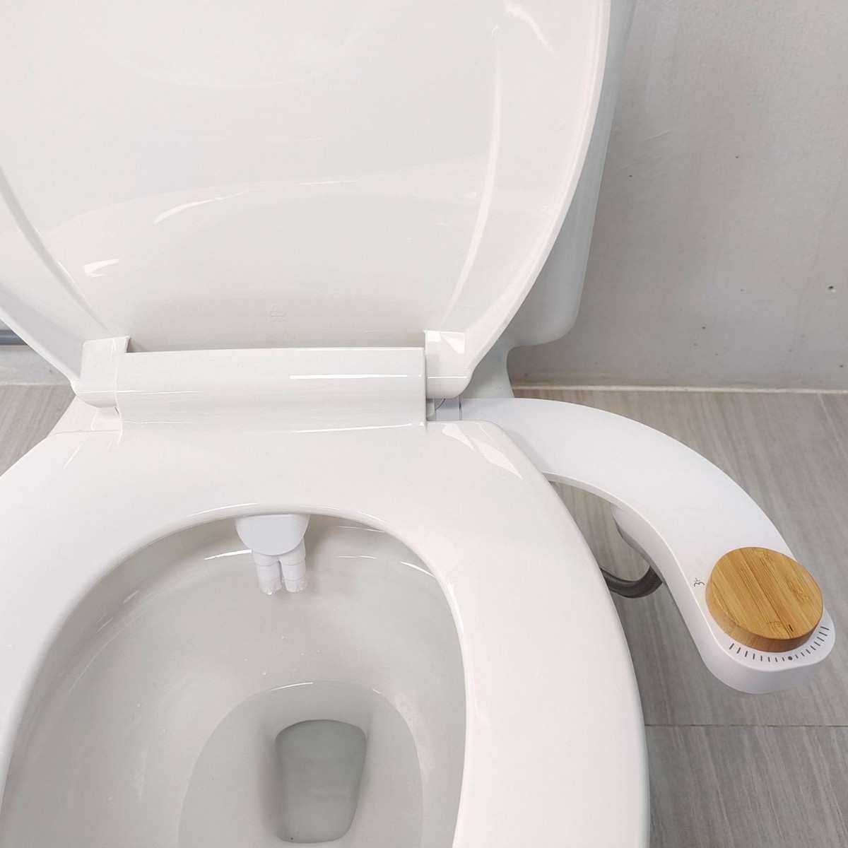 外贸一键快拆左手款洁身器双喷嘴不用电易清洗体积小妇洗洁身器