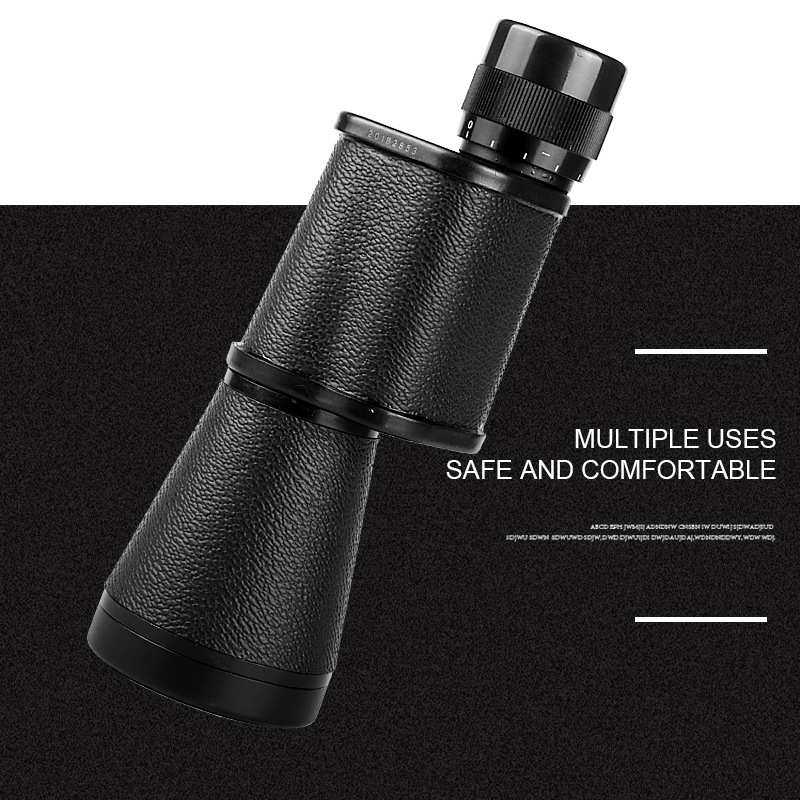 贝戈士12x45全金属大目镜望远镜高倍高清望远镜袖珍金属单筒