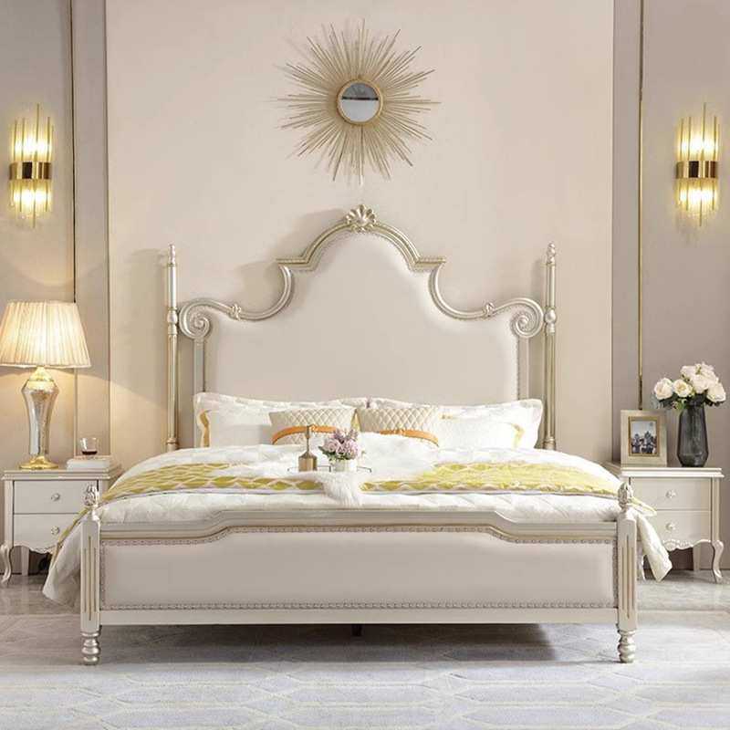 法式轻奢实木床设计师款复古大床宫廷主卧床美式床现代简约公主床,机械设备,其他机械设备,淘宝优惠券,粉丝福利购,淘宝优惠卷