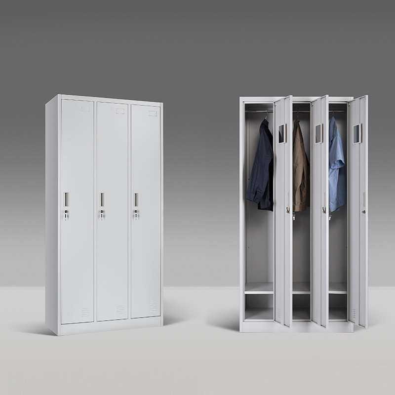 三门更衣柜宿舍学校车间铁皮三门柜员工柜带锁储物柜寄存换衣柜子,金属材料及制品,其他金属制品,淘宝优惠券,粉丝福利购,淘宝优惠卷