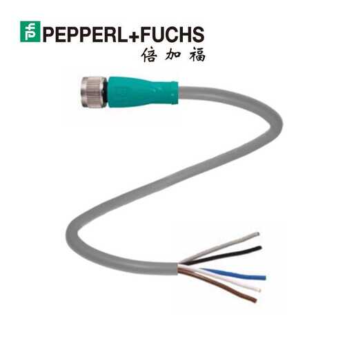 倍加福有接头电缆 (≤80V)(240004-0002) V15-G-2M-PUR-ABG
