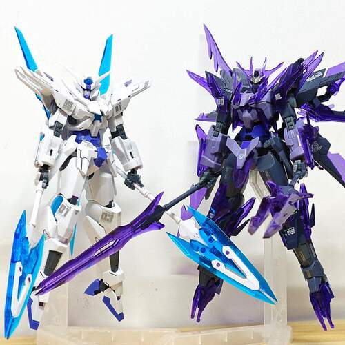 新款现货集冰川瞬变钣喷高达HG 1/144拼装模型玩具组装男孩手办