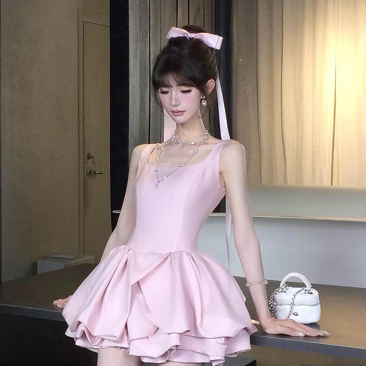 粉色超大蝴蝶结头饰发夹女2026新款飘带丝带温柔可爱发夹夹子发饰