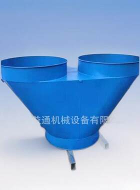 矿用分风器铁三叉泄压装置隧道三通Y型防逆流分风筒煤矿硬质风筒
