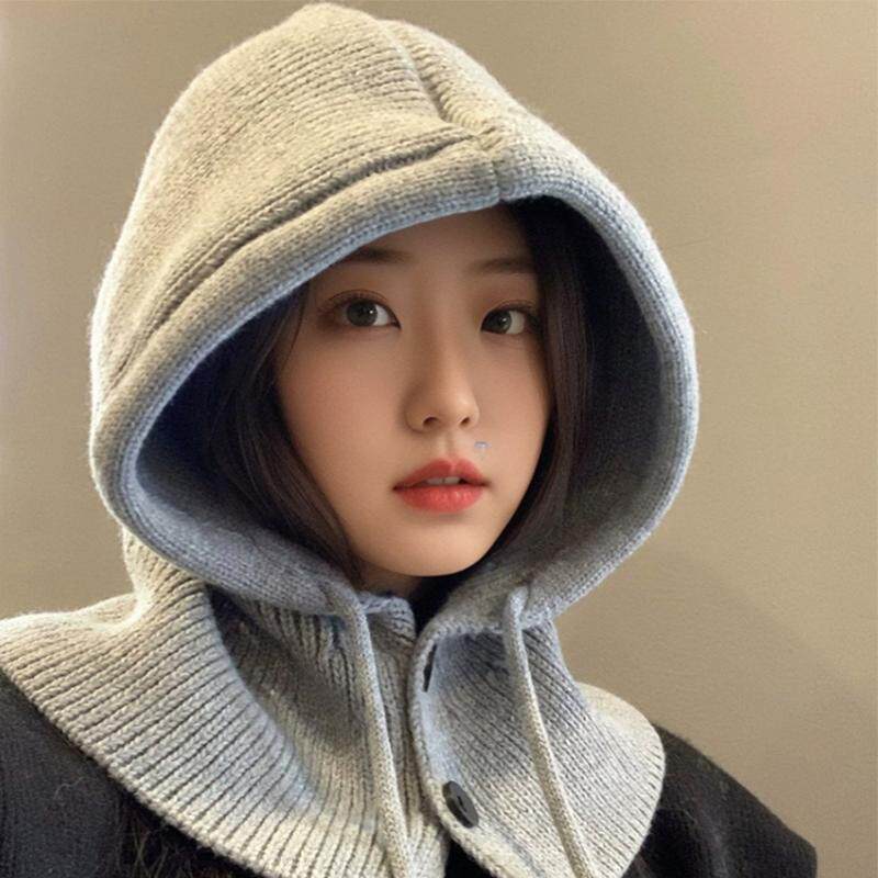 韩国巴拉克拉法帽子女冬季保暖