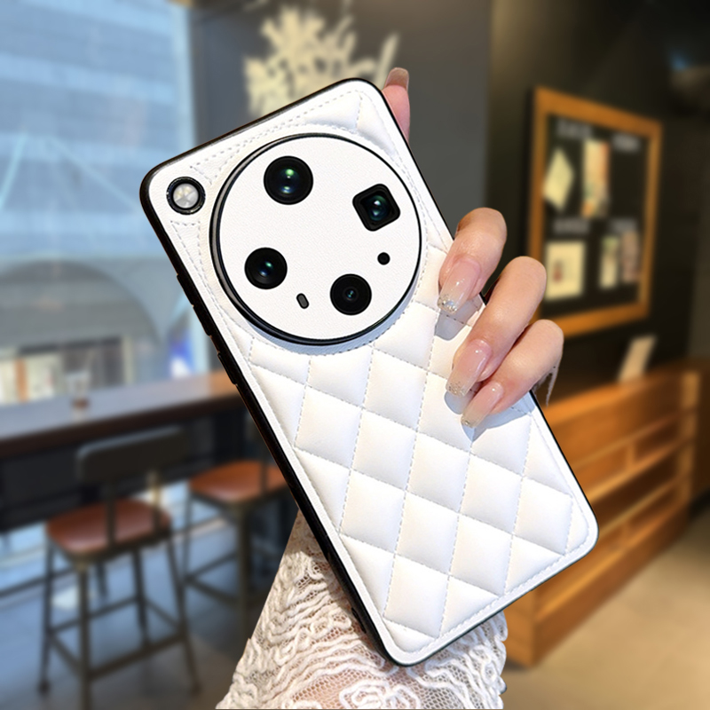 轻奢菱格小香风适用oppofindx8pro手机壳findx7新款防摔x7ultra系列fx7高级女findx8小众时尚简约opp0外壳男