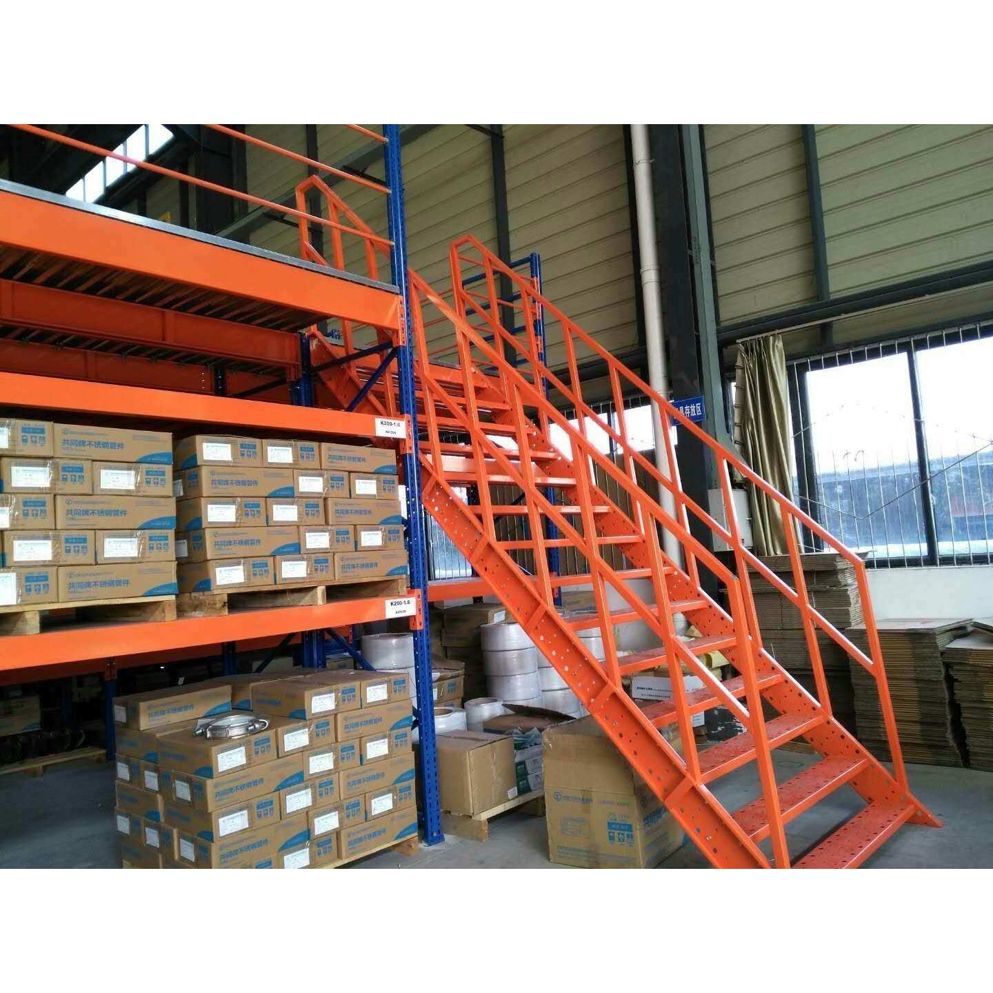 阁楼平台工厂定制 中型重型货架子储物库房仓库铁展示仓储货架