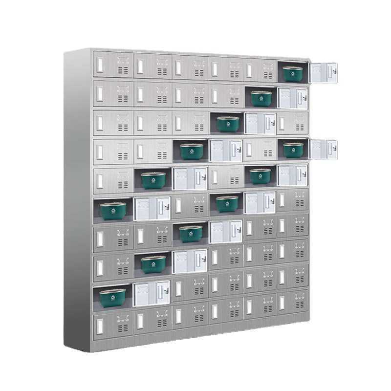 不锈钢员工碗柜鞋柜食堂餐盘柜多门储物柜学校餐厅碗筷饭盒餐具柜,金属材料及制品,其他金属制品,淘宝优惠券,粉丝福利购,淘宝优惠卷