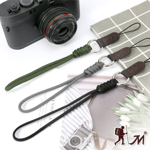 手绳 2代GR3 A7R5 R10 A7M4 相机防丢绳 微单卡片数码 XT30 适用佳能相机EOS 手腕带挂绳 富士XT5 索尼