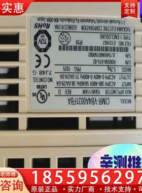 议价安川ACIMR-VB4A0031FBA11/15KW变频