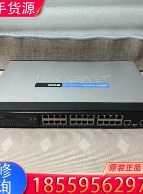 议价思科SR224G v2.0 24口百兆交换机 成色如适用