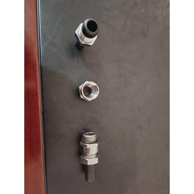 振动电机接线盒金属出线口橡胶防水螺口头护套接头线缆葛兰头穿线