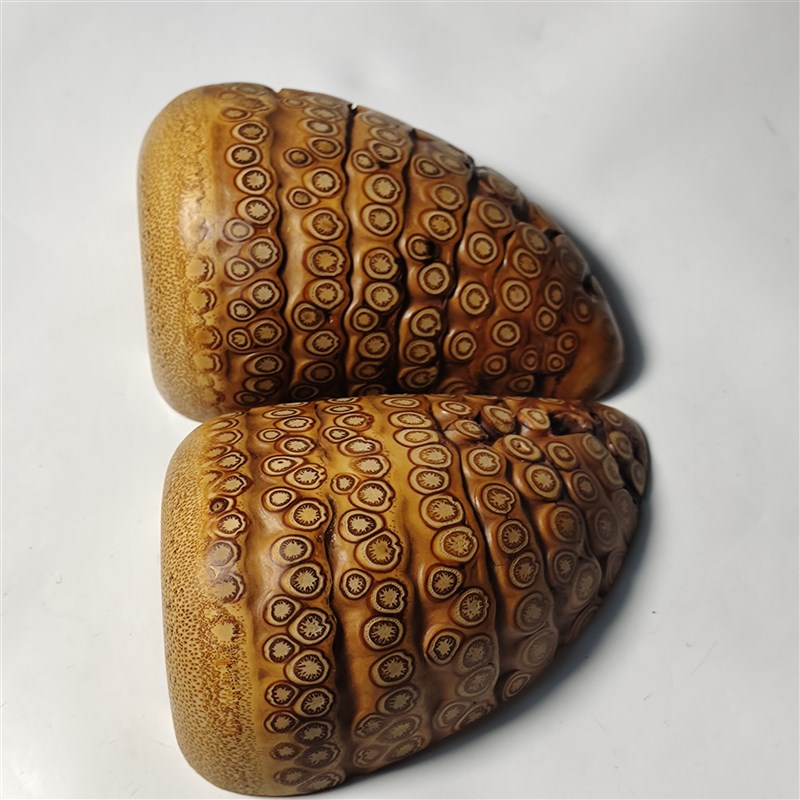 竹根雕随行手把件卦卜圣杯一把抓收藏纯手工精U品一物一拍文玩