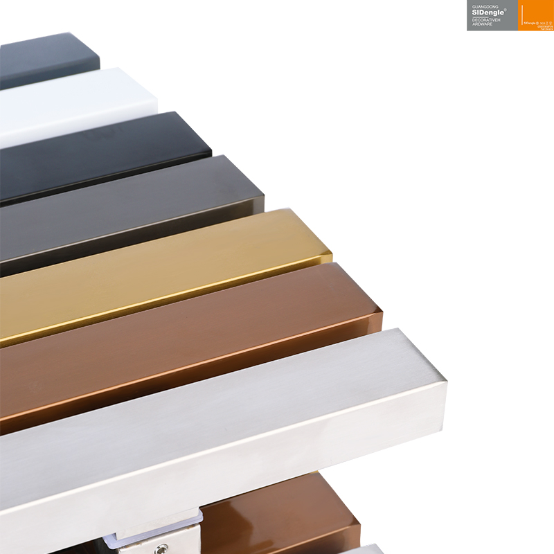 玻璃门把手黑色不锈钢玻璃门拉手推拉地L簧门偏位马蹄脚方管大门