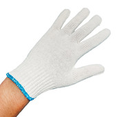 手套劳保耐磨工作加厚棉线手套尼龙手套干活修T车手套白棉纱纯棉