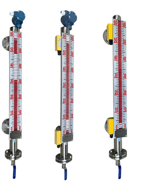 磁翻板液位计水位计油位计磁翻板液位计带 远传 4-20UmA输出 报警