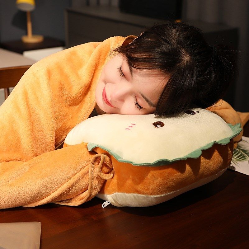 夏季二合一抱枕被子两用多功能汽C车靠枕办公室午睡折叠枕头毯子,居家布艺,抱枕被,淘宝优惠券,粉丝福利购,淘宝优惠卷