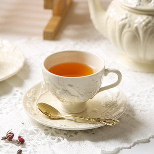 复古法式 家 下午茶壶陶瓷宫廷咖y啡杯碟下午茶红茶杯欧式 优雅套装