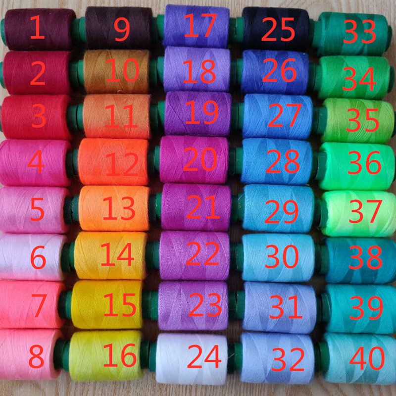 十字绣鞋垫绣花专用细棉线纯手工C刺绣家用宝塔缝纫线小卷一套包