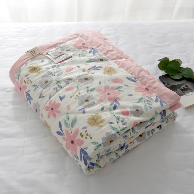 里外全棉夏凉被纯棉春秋被夏季薄被F子可水洗棉花被单双人空调被,床上用品,棉花被,淘宝优惠券,粉丝福利购,淘宝优惠卷