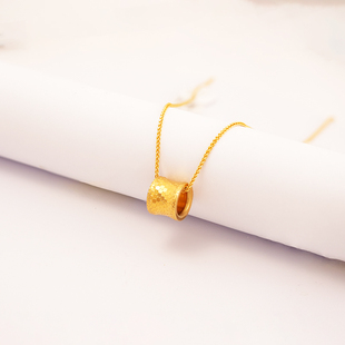 碎冰冰小蛮腰吊坠项链女细链条吊坠锁骨链简约时尚饰品