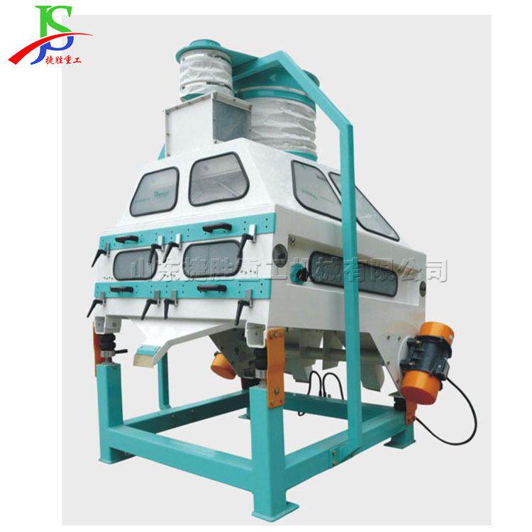 麦js-150水稻物并分肩石离机 小小型比重去石设备 高良谷杂质清选