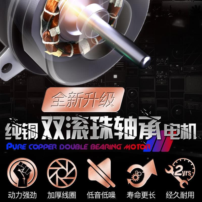 轴流风机业排排气扇强力厨房排561油烟风扇静高速圆音筒管道工抽