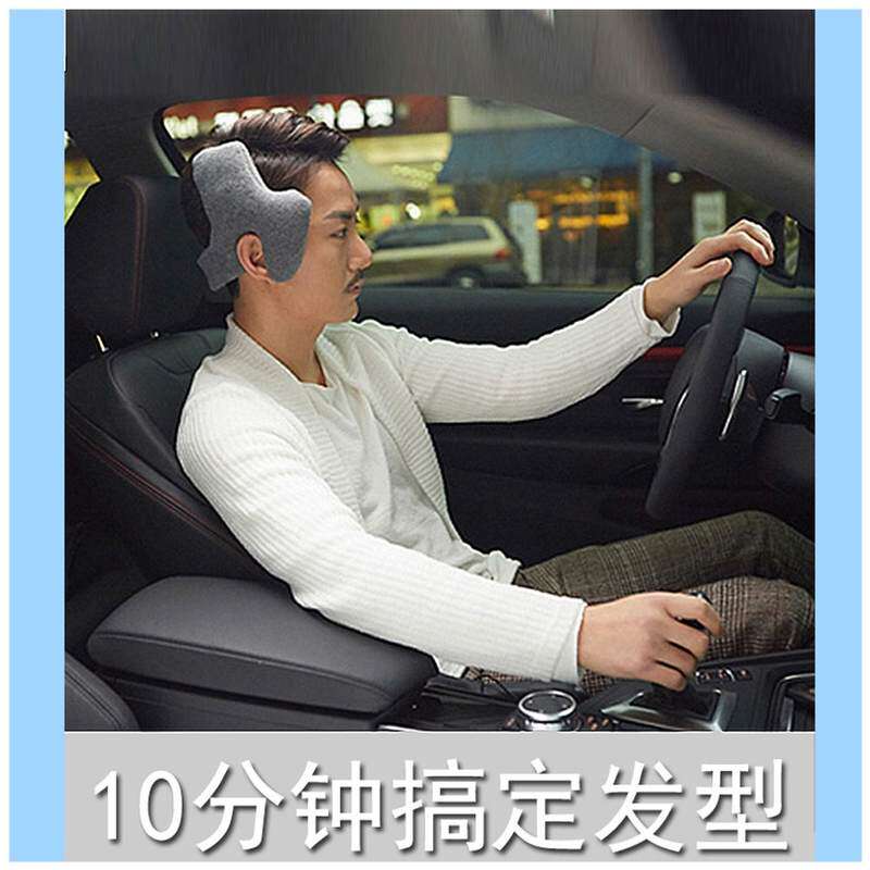 发带短发短d发塑发造型头套两鬓防翘莫西干束发带潮男发箍男女