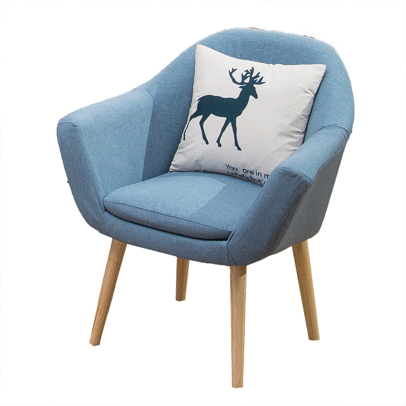 心理沙发心理咨询室专用沙发茶几组合套装休N闲单人布艺沙发送抱