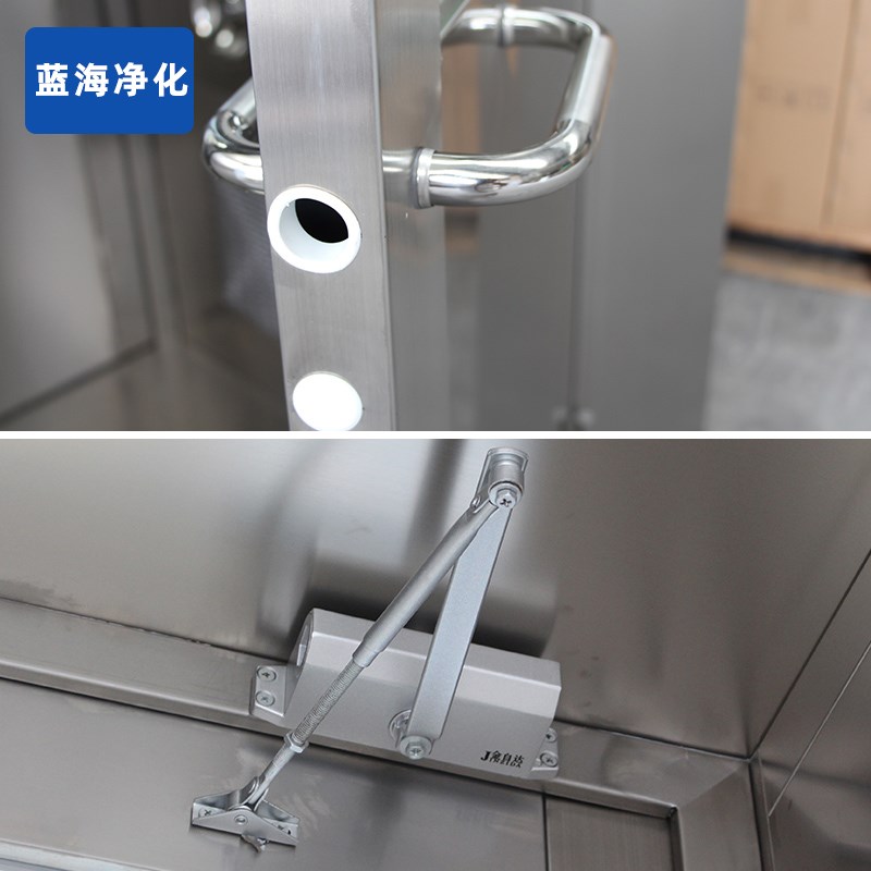 风淋室工厂用单人单吹双吹无尘车间双人双吹N食品厂不锈钢风淋室i