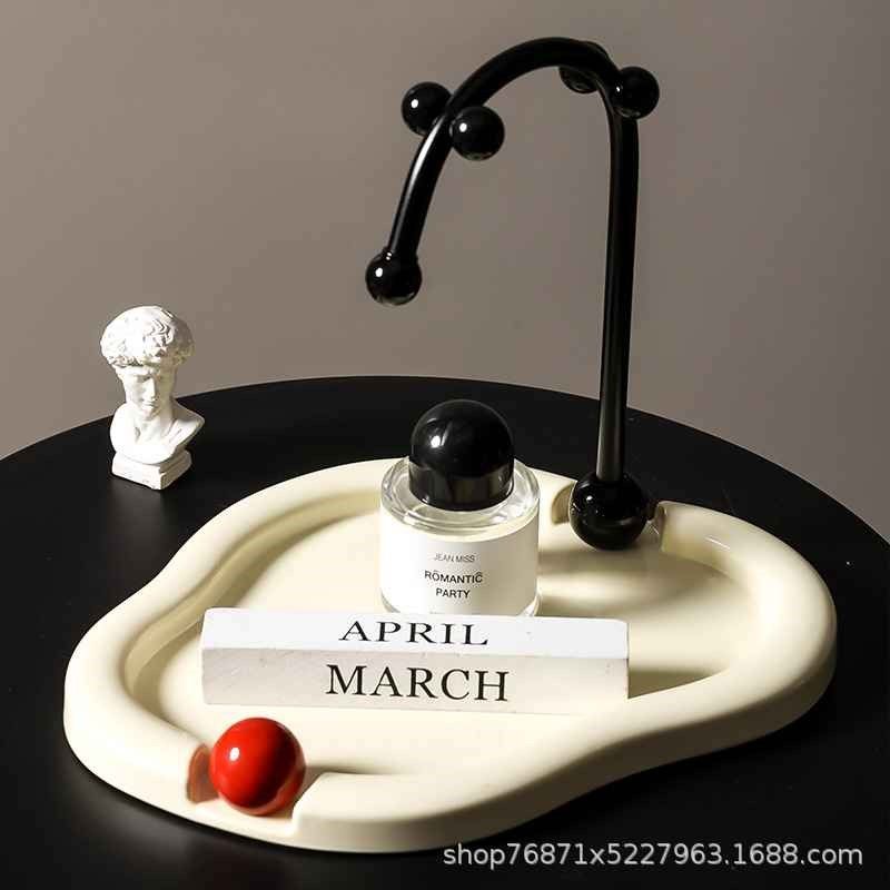 入户玄关钥匙收纳托盘摆件梳妆y台首饰收纳架桌面整理架家居装饰,家居饰品,香薰托盘,淘宝优惠券,粉丝福利购,淘宝优惠卷