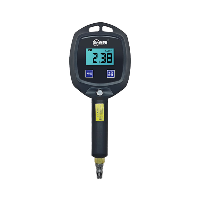 数显胎压计汽车轮胎高精度打气表充气表放气O带充气头测气压胎压