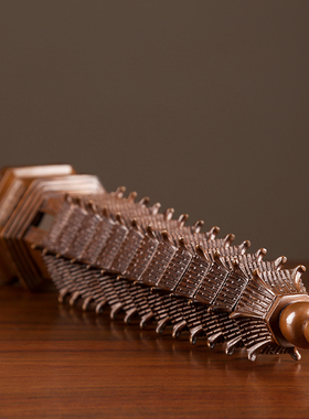 紫铜13层文昌塔摆件9九层送孩子礼物书房书桌面办U公室装饰工艺品