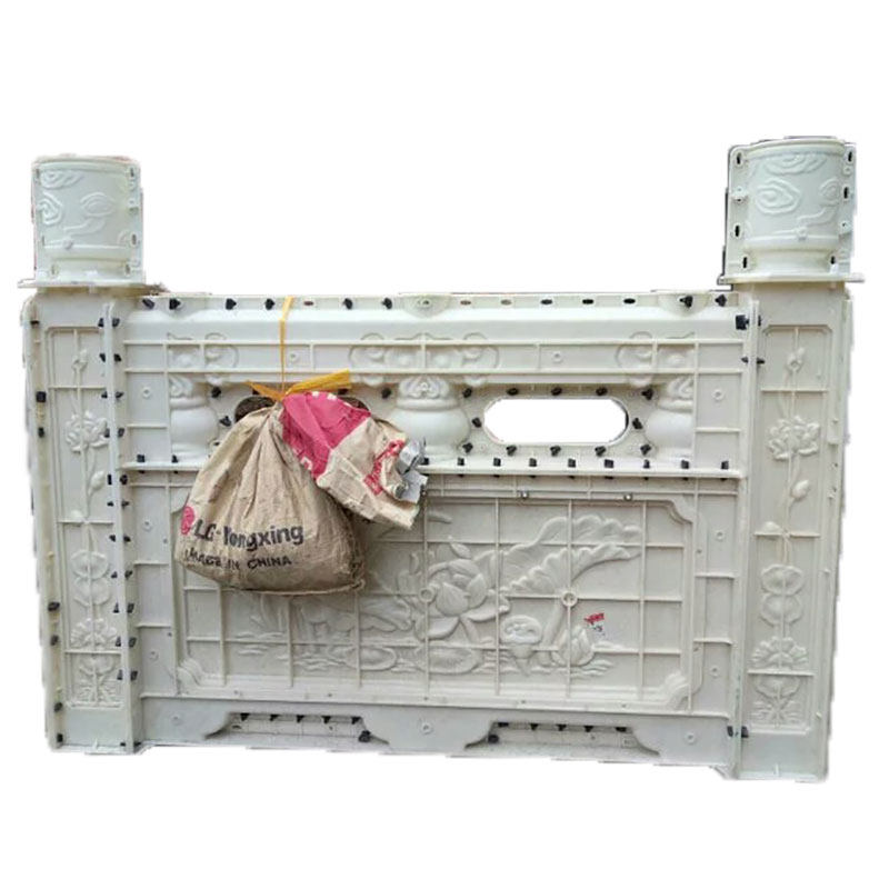 现浇河道桥板g模具GRC欧式构件罗马柱水泥预制河提护栏栏杆塑料