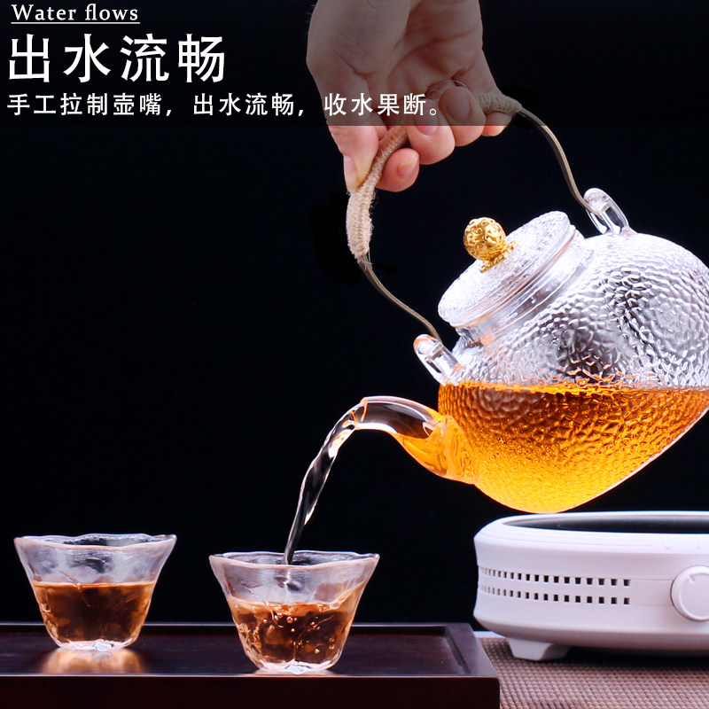 耐高温烧水壶加厚耐热玻璃提梁煮茶壶电陶K炉白茶煮茶壶器养生套,餐饮具,茶壶,淘宝优惠券,粉丝福利购,淘宝优惠卷