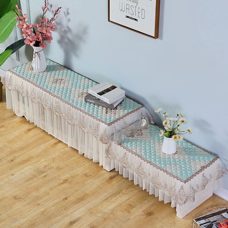 2021新款电视柜桌布套罩全包客厅盖布垫布艺防尘U罩布茶几组合套