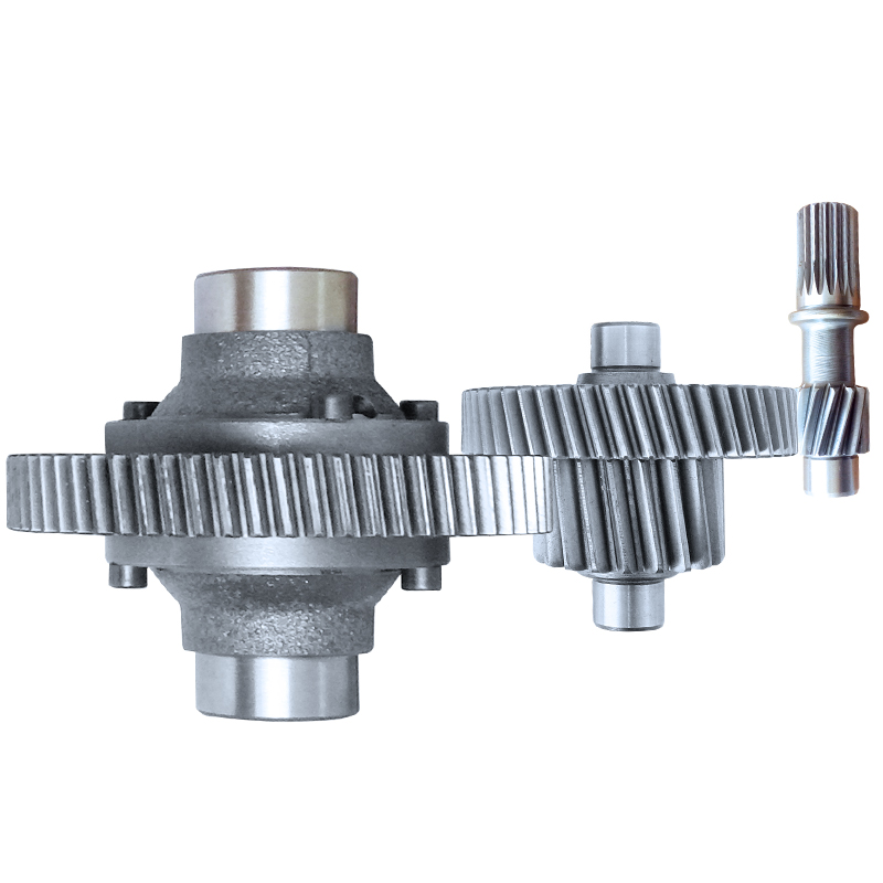 电动三轮车牙包配件大功率分体x一体差速器齿轮箱体行星减速1:10