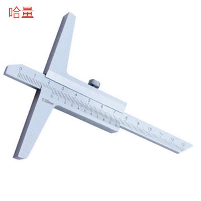 哈量0-200MM/0-300MM/0-500MMX0.02游标 销售 深度尺